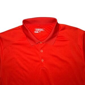 Nike Golf Tour Performance Mens Large Red Dri-FIT Polo Short Sleeve Shirt